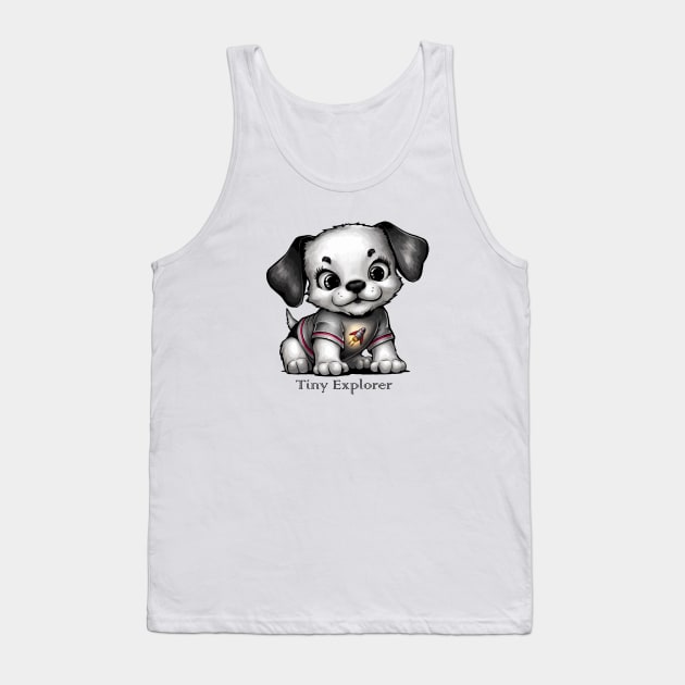 Baby Snoopy Explorer Tank Top by PureJoyCraft